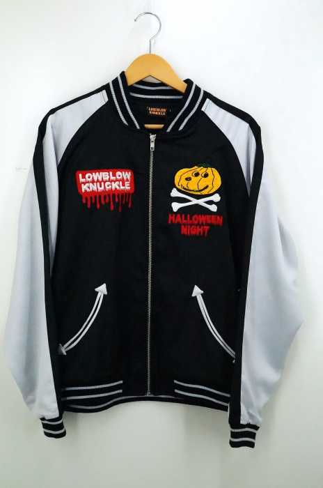 LOWBLOW KNUCKLE × PEANUTS (ローブローナックル ピーナッツ) ハロウィンナイト PEANUTSスカジャン メンズ アウター