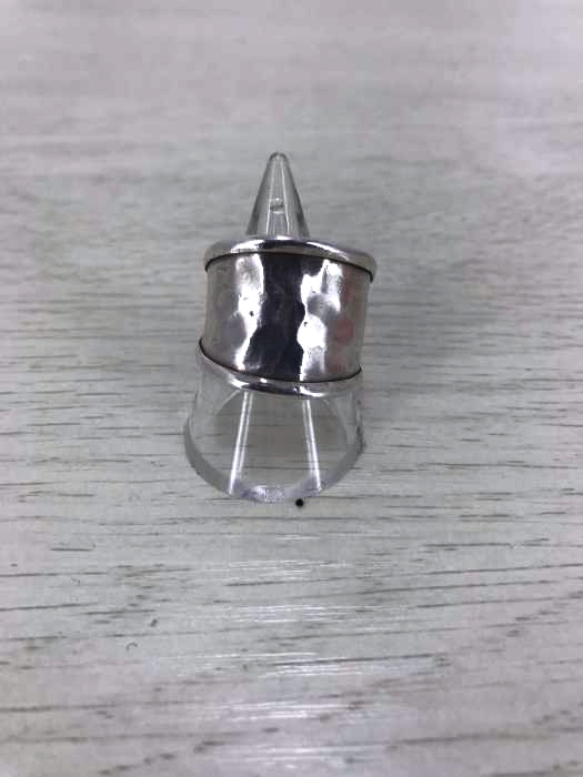 USED古着（ユーズドフルギ） 打ちっぱなしシルバーリング レディース アクセサリー