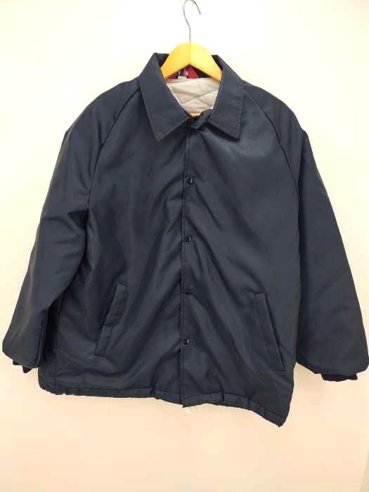 ASW JACKETS（エーエスダブリュージャケット） ナイロン 中綿 コーチジャケット 内キルティング メンズ アウター