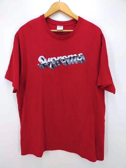 Supreme（シュプリーム） Chrome Logo Tee メンズ トップス