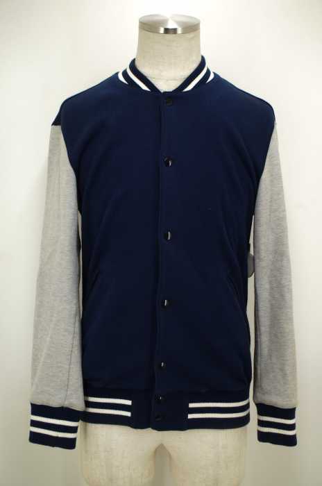 BEAUTY & YOUTH UNITED ARROWS  （ビューティーアンドユースユナイテッドアローズ） BTR SWT AWARD JKT バイカラースウェットスタジャン メンズ アウター