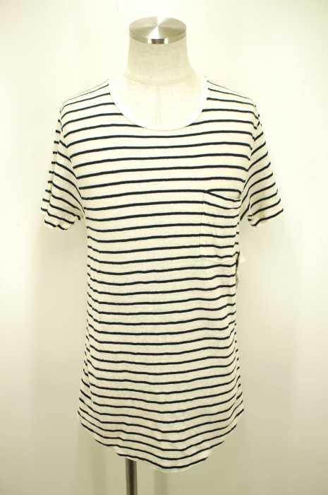 nonnative （ノンネイティブ） リネン混ボーダーカットソー メンズ トップス