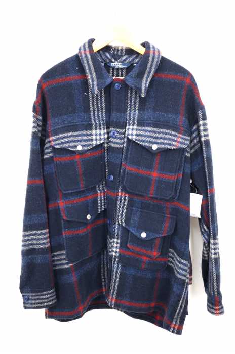 Polo by RALPH LAUREN （ポロバイラルフローレン） MADE IN USA 4POCKET ハンティングウールジャケット メンズ アウター