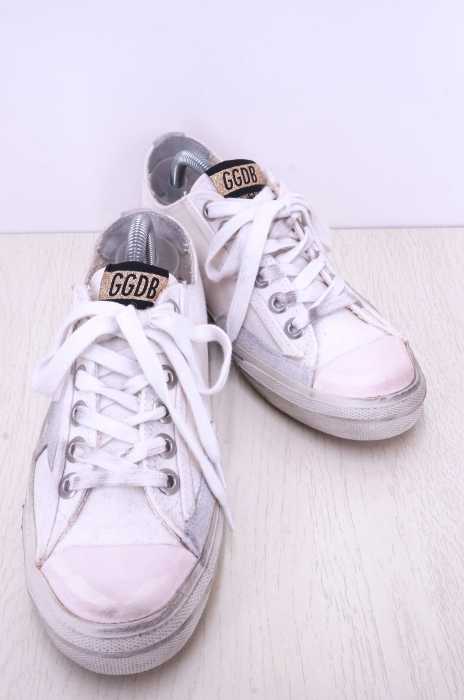 GOLDEN GOOSE（ゴールデングース） VStar 2 キャンバスローカットスニーカー レディース シューズ