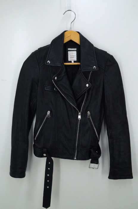 ZARA TRF (ザラティーアールエフ) ラムレザーダブルライダースジャケット レディース アウター