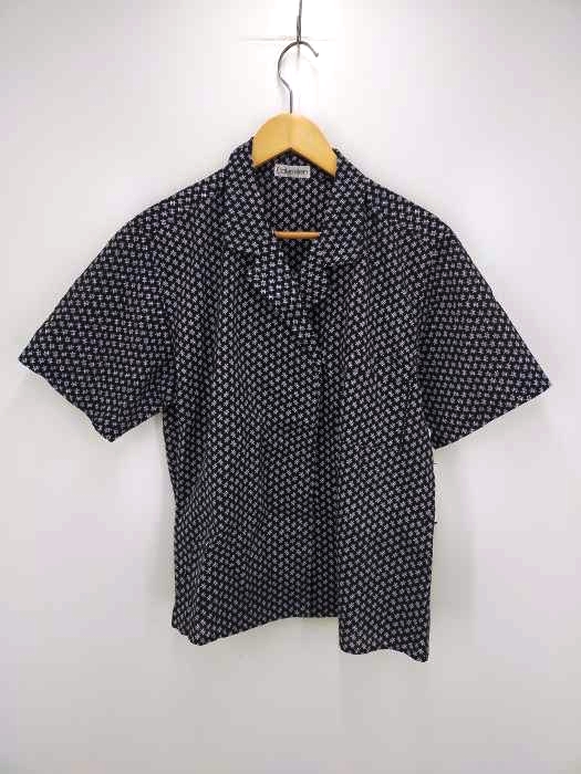 CALVIN KLEIN（カルバンクライン） 総柄 オープンカラーシャツ 羽織 レディース トップス