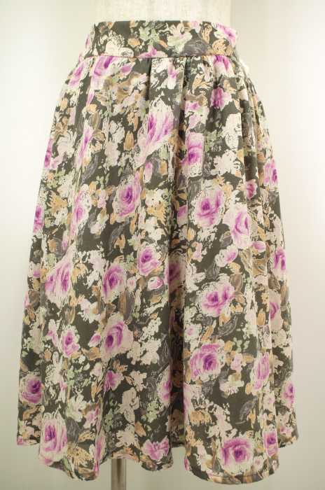 w closet WEARS INC. （ダブルクローゼットウェアーズインク） 花柄スカート レディース スカート