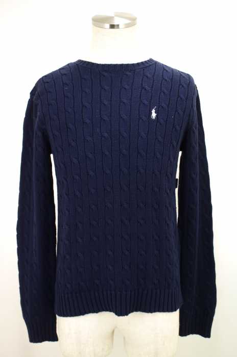 RALPH LAUREN （ラルフローレン） ポニー刺繍ケーブルニットトップス メンズ トップス