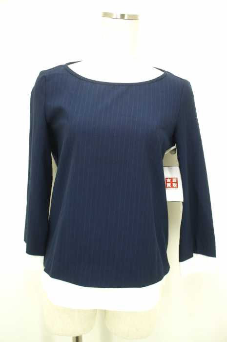 ZARA trafaluc (ザラトラファルック) ストライプ柄 レイヤード調 レディース トップス