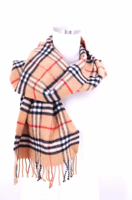 BURBERRY LONDON（バーバリーロンドン） カシミア混 ノバチェック柄マフラー レディース ファッション雑貨