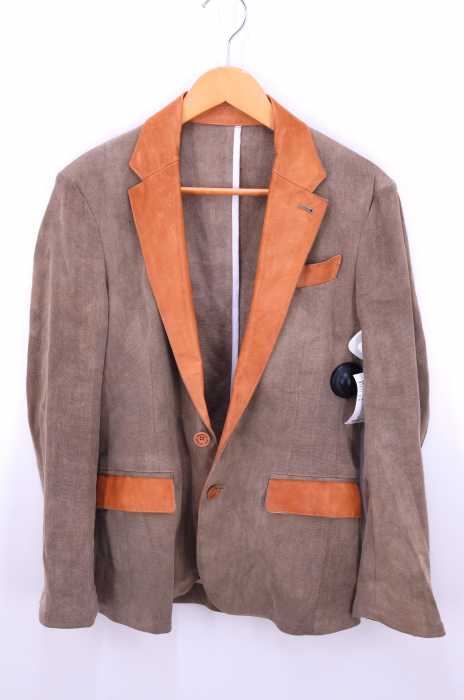 ISAMU KATAYAMA BACK LASH（イサムカタヤマ バックラッシュ） CERRAD  JACKET 強ストレッチキャンバス 顔料染め プルアップカーフ ノッチドラペル2Bテーラードジャケット メンズ アウター