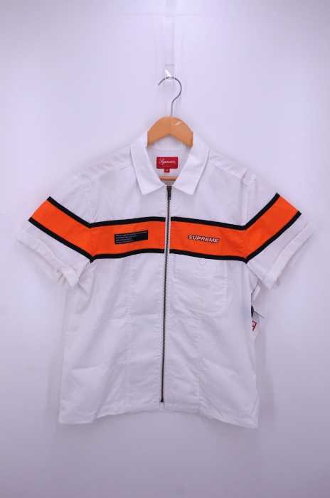 Supreme （シュプリーム） 17SS S/S Zip Up Work Shirt メンズ トップス