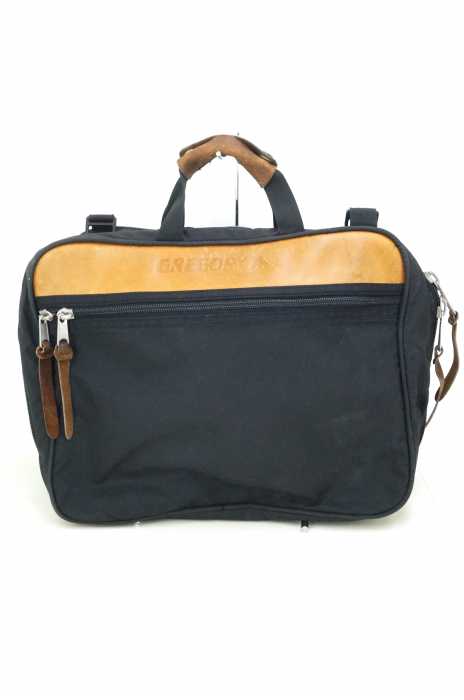 GREGORY (グレゴリー) 2way レザー切り替え ショルダービジネスバッグ メンズ バッグ