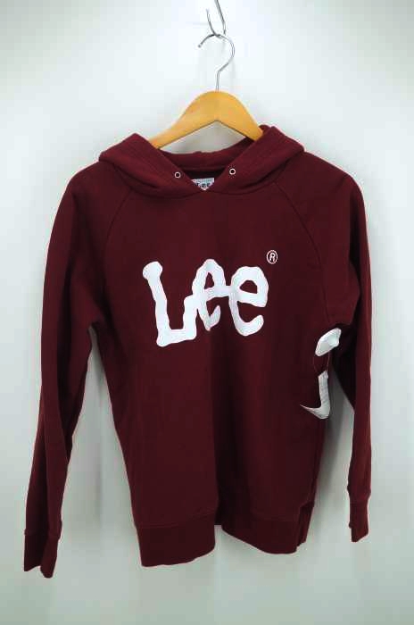 Lee（リー） ロゴプリントプルオーバーフーディ メンズ トップス