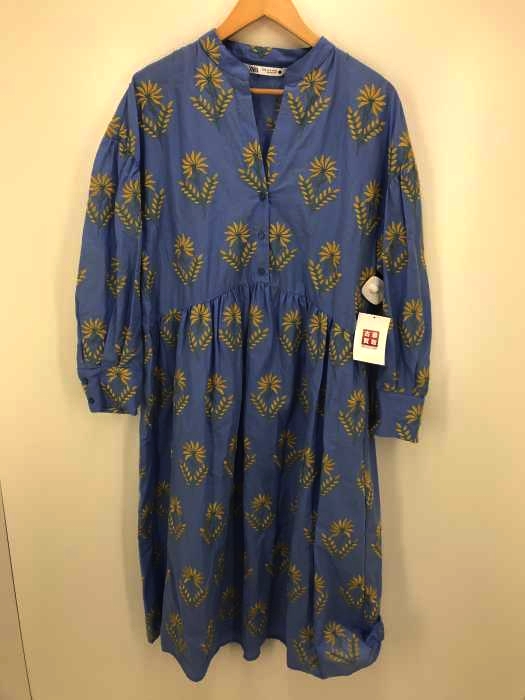 Zara ザラ 刺繍ロングスリーブワンピース レディース ワンピース ブランド古着買取販売バズストア