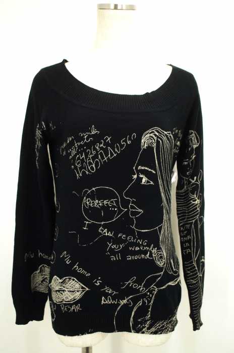 Desigual （デシグアル） プリントニットカットソー レディース トップス