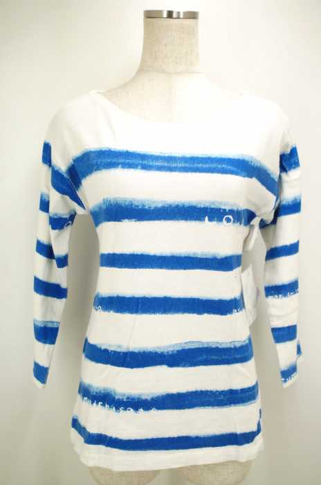 Cat's TSUMORI CHISATO （キャッツツクモリチサト） 14SS ロゴロゴボーダーT カットソー レディース トップス