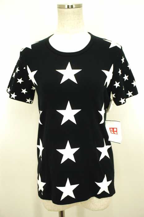 JUNYA WATANABE COMME des GARCONS MAN （ジュンヤワタナベコムデギャルソンマン） AD2003 スタープリントTシャツ レディース トップス