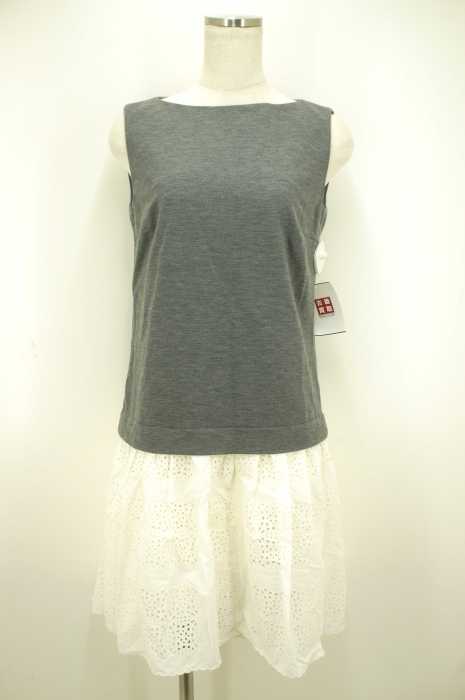 BEAUTY & YOUTH UNITED ARROWS （ビューティーアンドユースユナイテッドアローズ） BTF CUT LACE COMBI OP レディース ワンピース