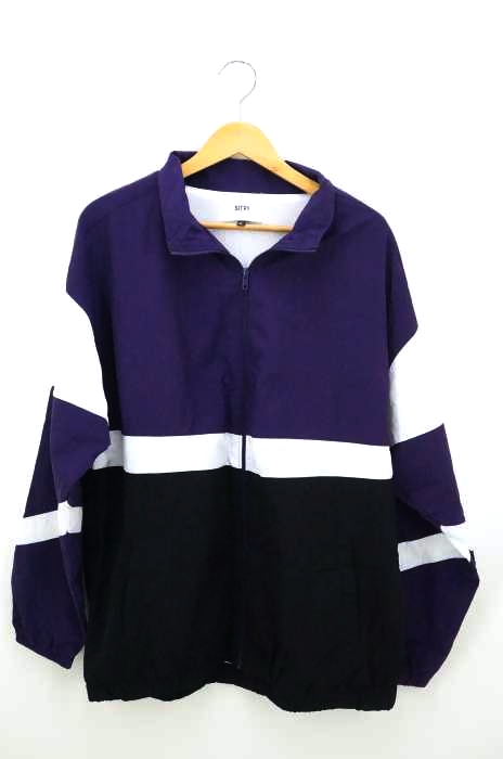 SITRY（シトリー） 別注 ナイロン切替トラックジャケット メンズ アウター