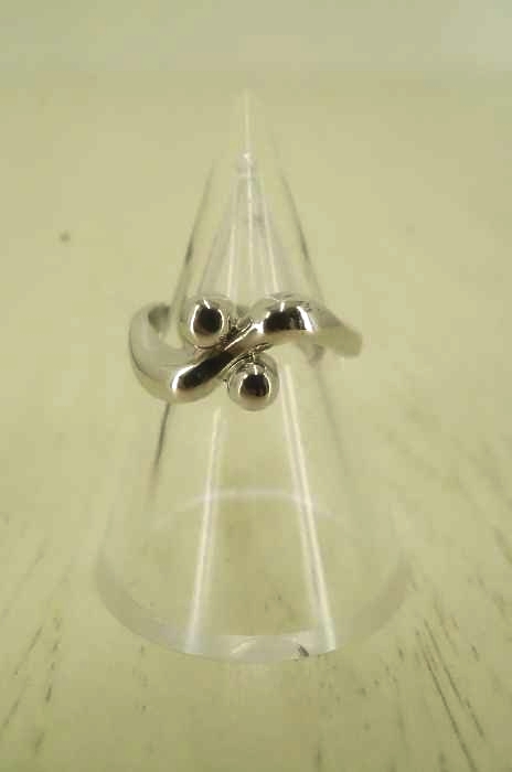 USED古着（ユーズドフルギ） 925シルバーストーンリング レディース アクセサリー