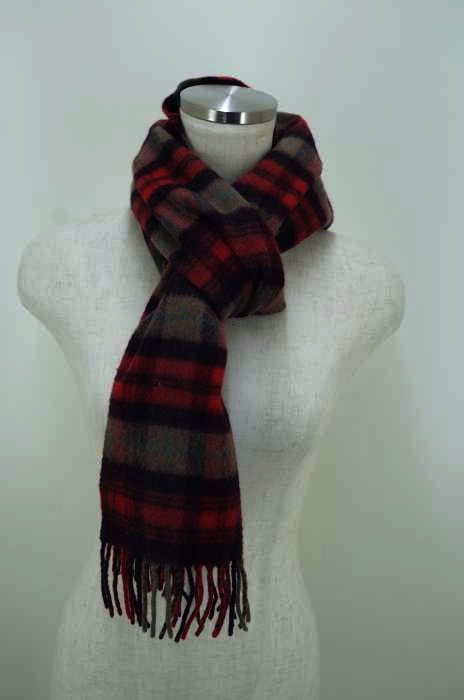 johnstons of elgin(ジョンストンズオブエルガン) カシミヤフリンジマフラー スコットランド製 レディース ファッション雑貨