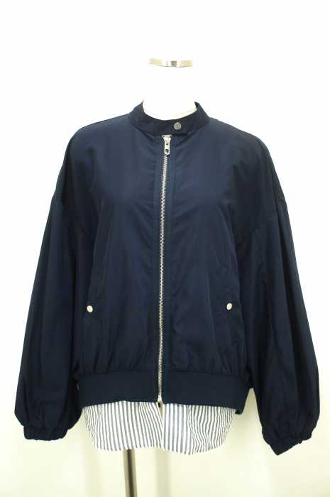 ZARA BASIC （ザラベーシック） レイヤードMA-1 レディース アウター