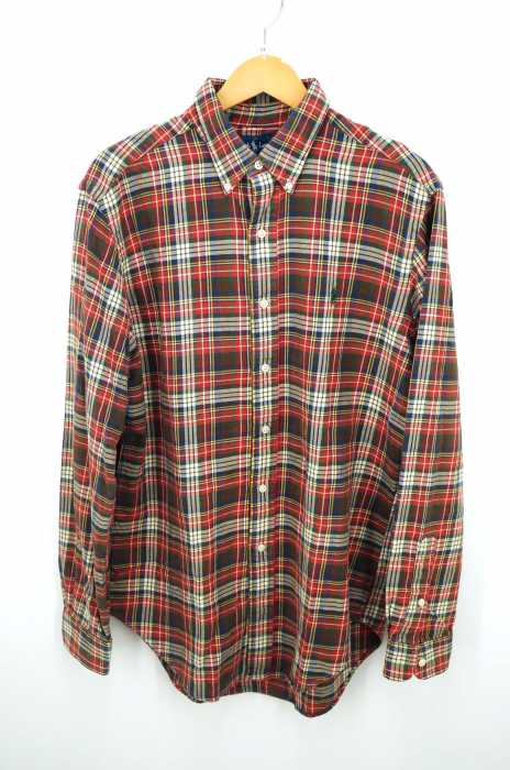 RALPH LAUREN （ラルフローレン） CLASSIC FIT マドラスチェック柄ボタンダウンシャツ メンズ トップス