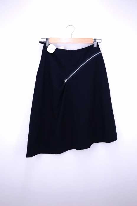 tricot COMME des GARCONS （トリココムデギャルソン） AD1999 00SS 螺旋ZIP装飾 ウールショートスカート レディース スカート