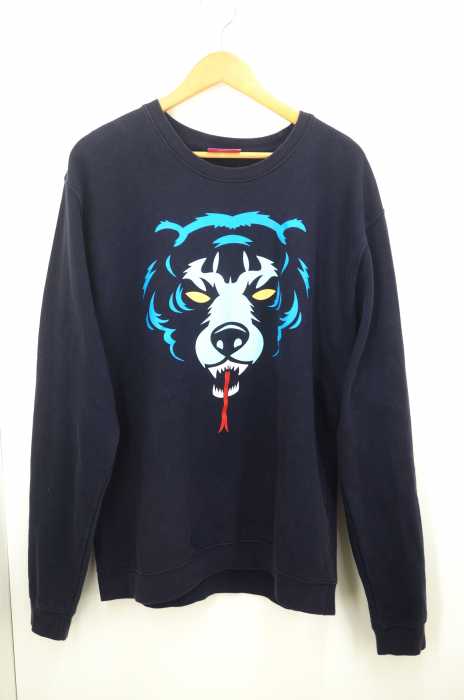 MNWKA （ミシカ） デスアダープリントクルーネックスウェット メンズ トップス
