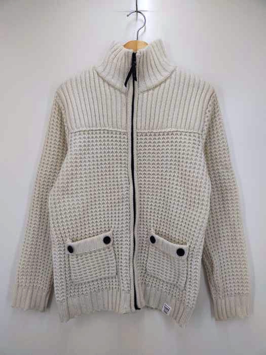 AZUL by moussy(MENS)（アズールバイマウジーメンズ） ジップアップニットジャケット メンズ アウター