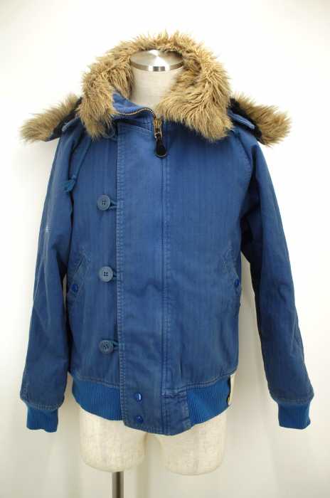 ALPHA INDUSTRIES （アルファインダストリーズ） フェイクファー付き中綿ジャケット メンズ アウター
