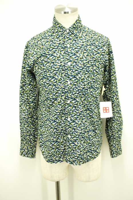BEAUTY & YOUTH UNITED ARROWS （ビューティーアンドユースユナイテッドアローズ） 総柄ボタンシャツ メンズ トップス