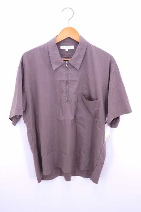 URBAN RESEARCH （アーバンリサーチ） ハーフジップボックスショートスリーブシャツ メンズ トップス