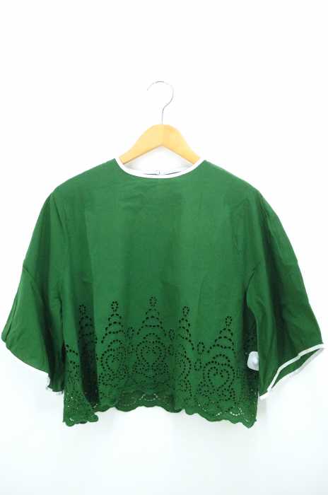 LADY LUCK LUCA(レディラックルカ) 18SS パイピングレースブラウス レディース トップス