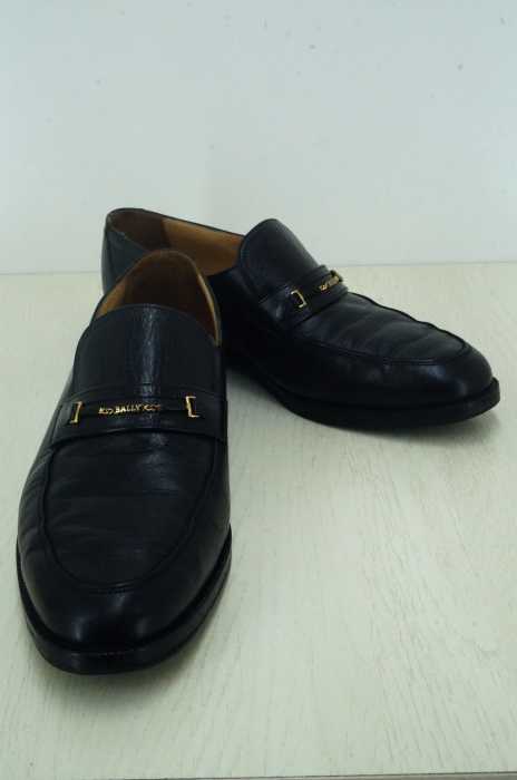 BALLY (バリー) ロゴプレート装飾コインローファー メンズ シューズ