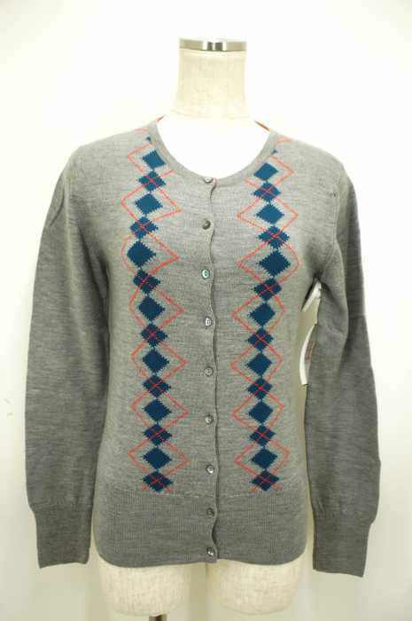 JOHN SMEDLEY (ジョンスメドレー) アーガイル柄 ウール レディース トップス
