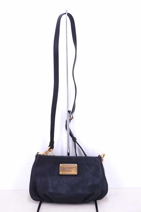 Marc by Marc Jacobs （マークバイマークジェイコブス） ロゴプレート装飾 レザーミニショルダーバッグ レディース バッグ