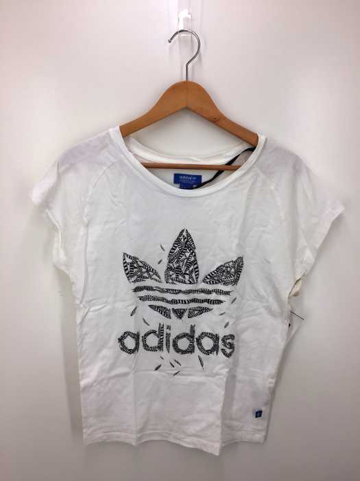 adidas Originals（アディダスオリジナルス） FEATHER TRF TEE トレフォイルロゴ メンズ トップス