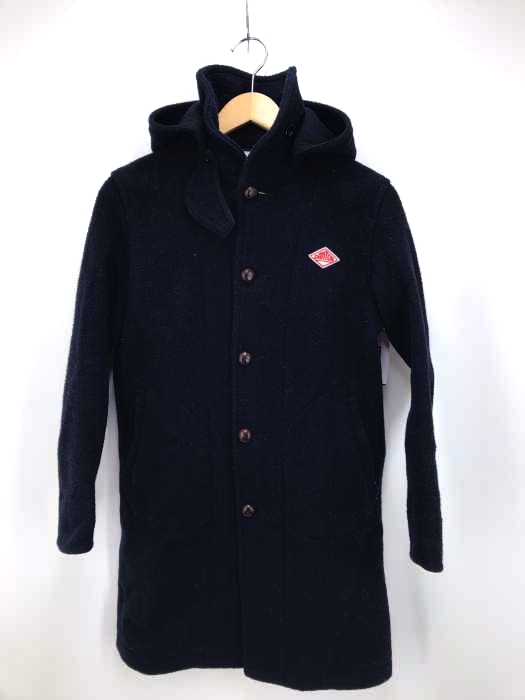 DANTON（ダントン） WOOL MOSEER LONG 丸衿フード付コート レディース アウター