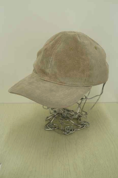 At.COULEUR（アーテクルール） ピッグレザー6パネルキャップ メンズ 帽子