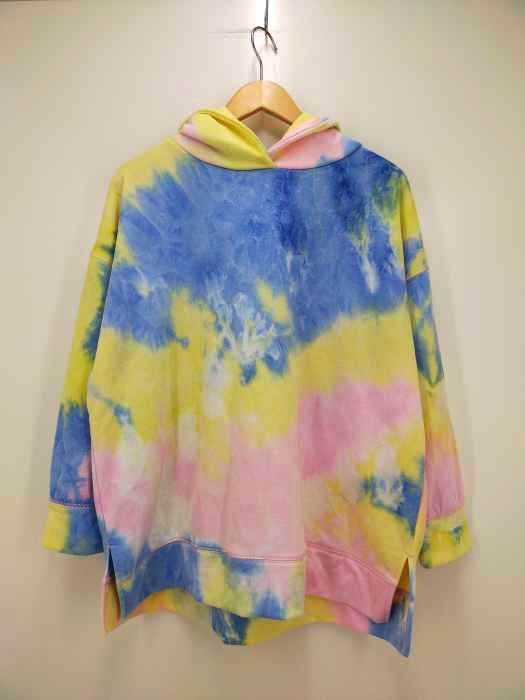 BeAMS.（ビームスドット） タイダイ柄 フーディ レディース トップス