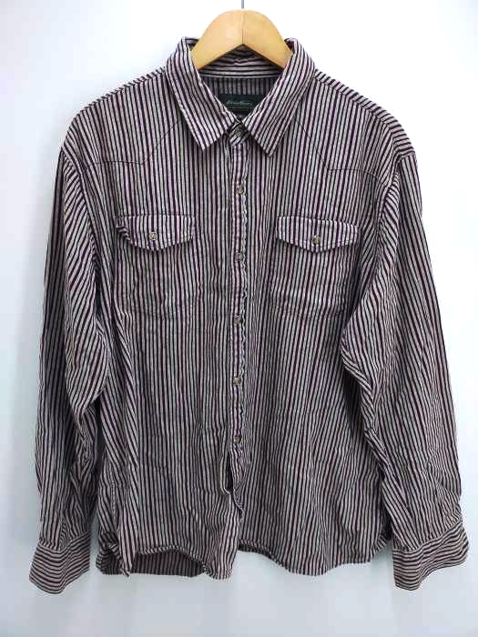 Eddie Bauer（エディーバウアー） ウエスタンストライプシャツ メンズ トップス