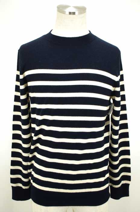 A.P.C. （アーペーセー） 13AW ボーダークルーネックニットセーター メンズ トップス