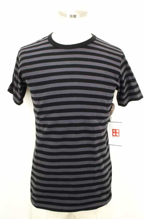 Agnes b.homme (アニエスベーオム) ボーダー柄Tシャツ メンズ トップス