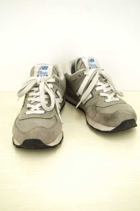 NEW BALANCE （ニューバランス） ML574VGY スウェード切替ローカットシューズ　スニーカー レディース シューズ