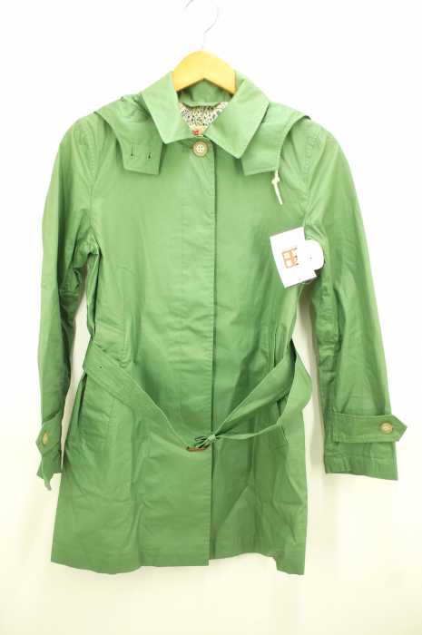 Traditional Weatherwear（トラディショナルウェザーウェア） PLYMOUTH フード付きステンカラーコート レディース アウター