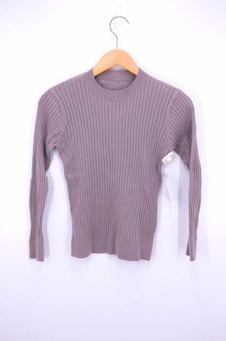 N. Natural Beauty Basic（エヌナチュラルビューティーベーシック） 19SS コットンベーシッククルーネックリブニット レディース トップス