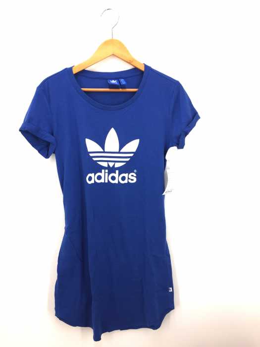adidas Originals(アディダスオリジナルス) tee dress トレフォイルロゴクルーネック レディース トップス