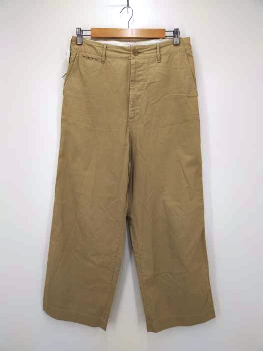 AURALEE(オーラリー) WASHED FINX LIGHT CHINO WIDE メンズ パンツ